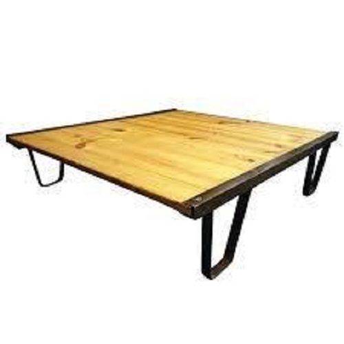 Lightweight And Portable Rectangular Termite Resistant Solid Wooden Industrial Pallets