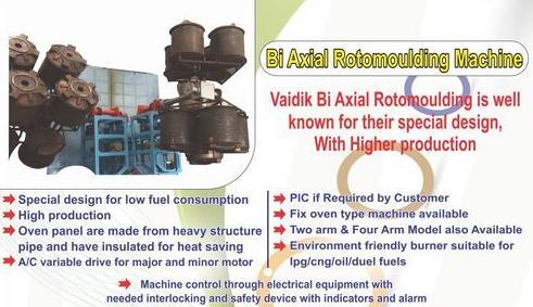 Bi Axial Rotomoudling Machine