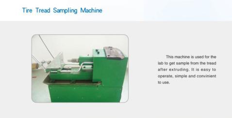 Tire Tread Sampling Machine