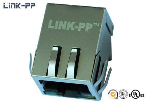 10 / 100Base-T tab-down  5-1840468-8 RJ45 connector with leds