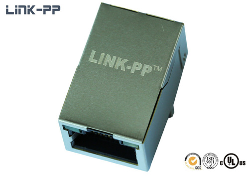 10 / 100Base-T tab-up 6-6605706-1 RJ45 connector with leds