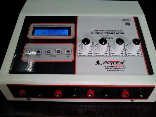 Muscle Stimulator Lcd With 4 Channel Tens