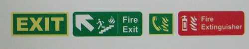 Fire Safety and Exit Signage By VINTEX FIRE PROTECTION (P) LTD.
