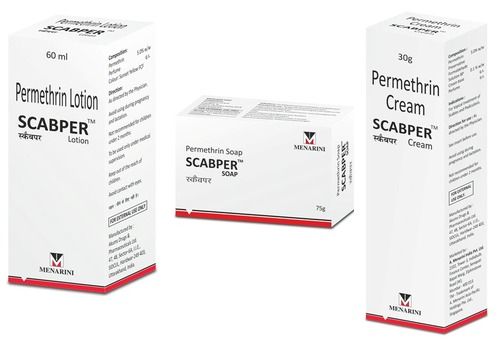 Scabper (Permethrin) Lotion Cream and Soap