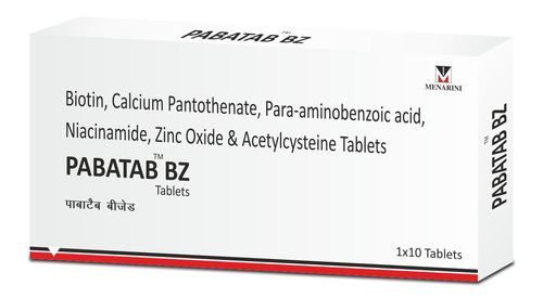 Pabatab-BZ (PABA, Biotin, acetylcysteine) Tablets