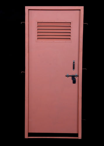 PUF Insulated Louvered Steel Door