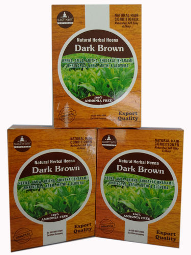 Natural Herbal Dark Brown Mehandi