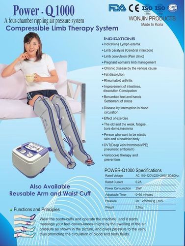 Compressible Limb Therapy System (Power-Q1000)