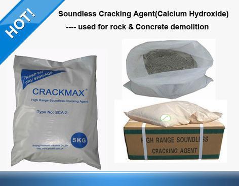 Expansive Mortar - Calcium Hydroxide Based , Silent Non-Explosive Demolition Solution with High Safety Standards and Environmentally Friendly Benefits