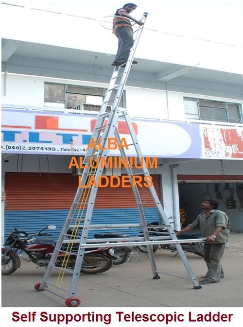 Telescopic Small Wheel Ladder