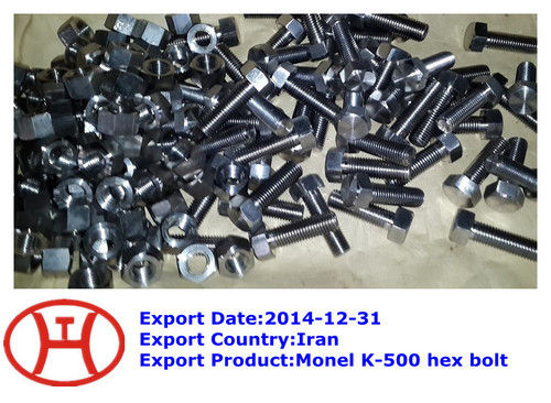 Monel K-500 Hex Bolt