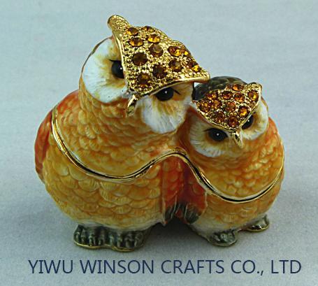 Mothers Day Gifts Owl Jewelry Box