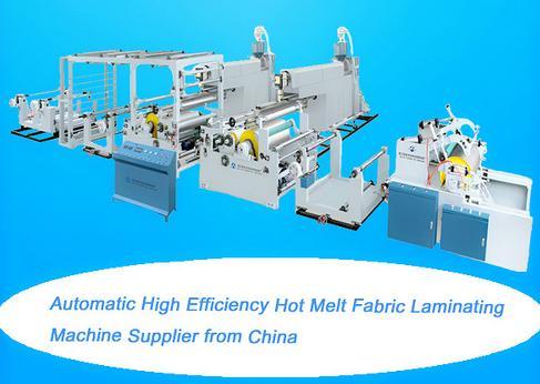 Automatic High Efficiency Hot Melt Fabric Laminating Machine