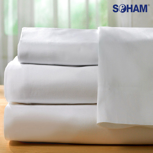 Pr 2003 Hotel Bed Sheets 300 Tc Plain Percale