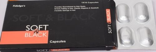 Soft And Black Hair Capsules Shelf Life: 3 Years