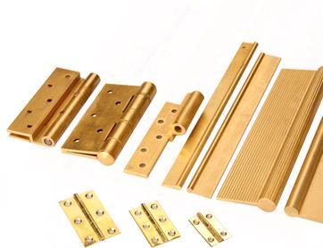 Hinge Copper Alloy Extruded Profiles Sections