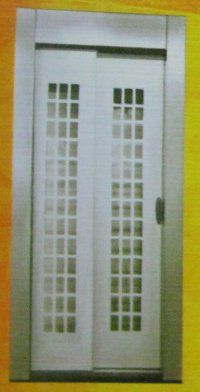 Manual Telescopic Elevator Door