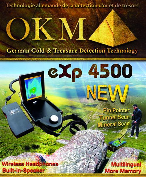 eXp 4500 - 3D Ground Scanner For Treasure Hunters And Gold Seekers
