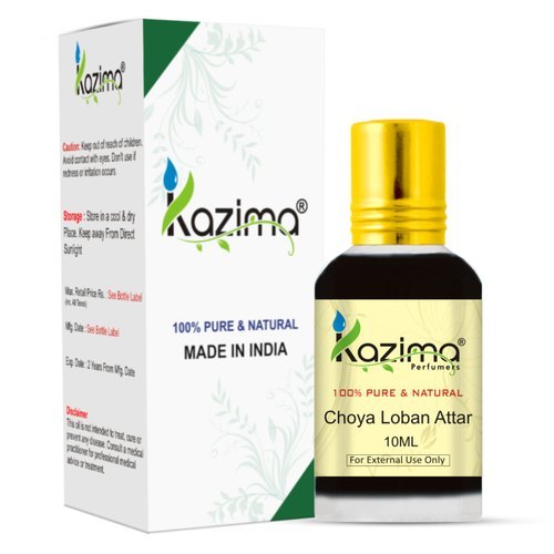 100% Pure And Natural Choya Loban Attar 10Ml (For External Use Only) Raw Material: Flowers