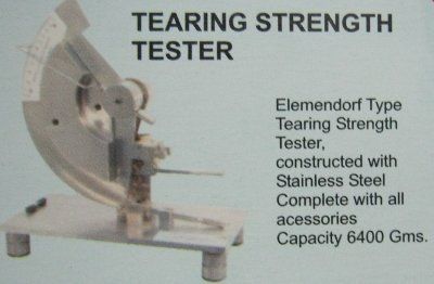 Tearing Strength Tester