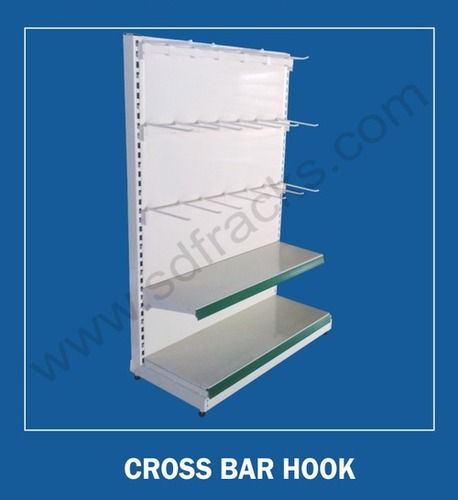 Supermarket Cross Bar Hook Rack