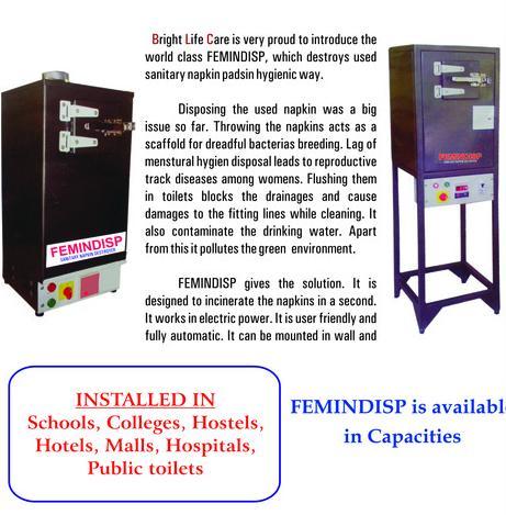 Sanitary Napkin Destroyer