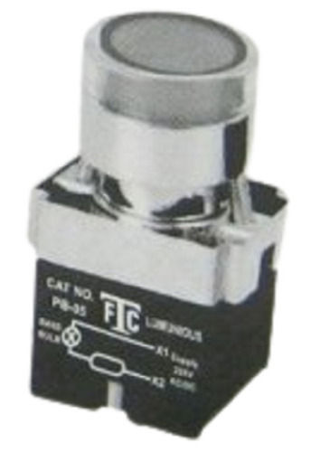  Pb-05 पैनल माउंटेड शॉक प्रूफ इलेक्ट्रिकल राउंड पुश बटन स्विच 
