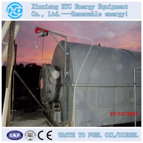 High Oil Yield Waste Tire Pyrolysis Machine