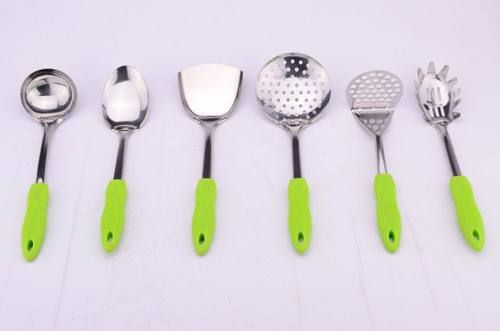 Colorful Stainless Steel Cookware Tool Set