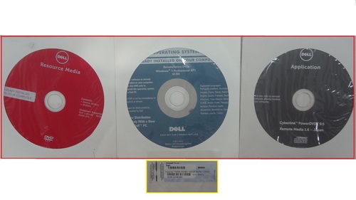 Dell Set Up Drivers Plus Safety Data Sheet (Brand New)