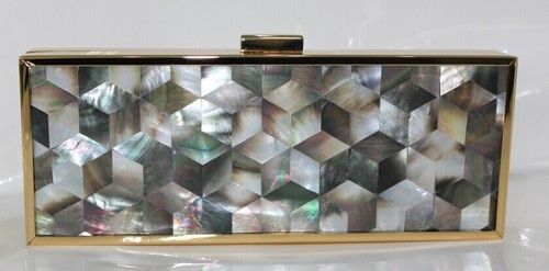 Pearl Minaudiere Mother Of Pearl Evening Handbags