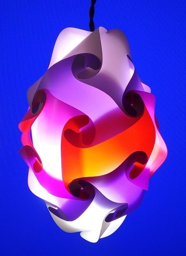 Multicolor Iq Puzzle Designer Lamp Shades