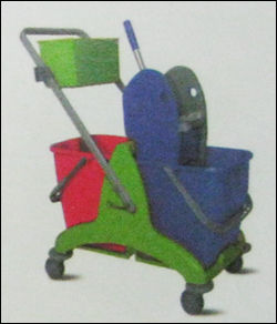 Double Bucket Cleaning Trolley (Tristar)