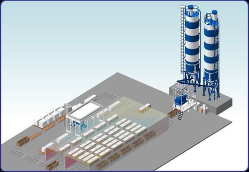 Foam Concrete Blocks Plant