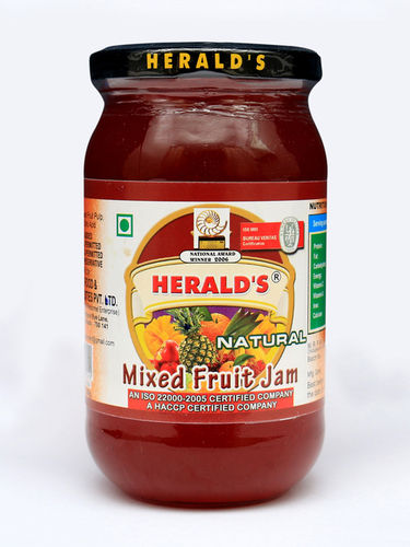 Sweet And Fruity Flavor Mixed Fruit Jam Weight: 260Gm + 500Gm