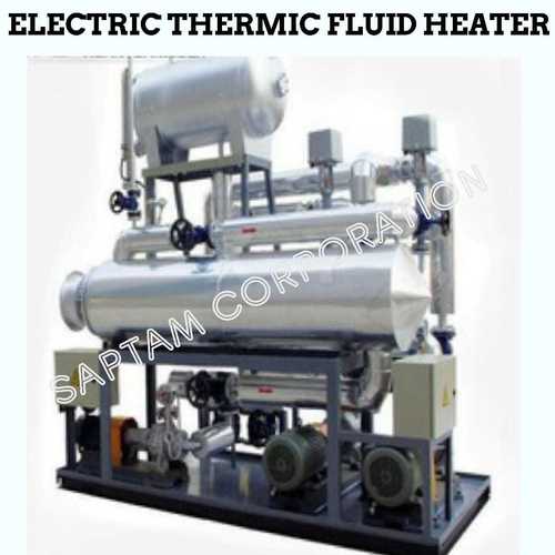 Electric Thermic Fluid Heater - 30000 to 9 Million Kcal/hr Capacity | Advanced Wood Fired Technology, Multi-Color Design, High Temp Models Up to 40000Â°C