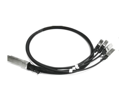 40gbase-cr4 Qsfp+ से चार 10gbase-cu Sfp+डायरेक्ट अटैच ब्रेकआउट केबल