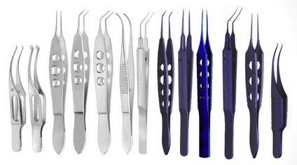 Stainless Steel And Titanium Forceps