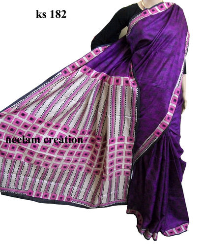 Designer Tussar Silk Sarees