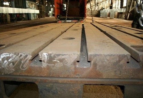 T Slot Cast Iron Floor Plate