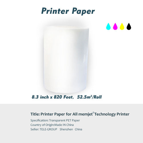  सभी मेमजेट टेक्नोलॉजी प्रिंटर के लिए प्रिंटर पेपर 
