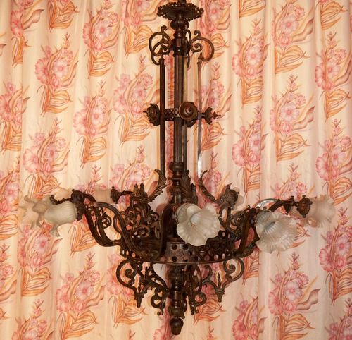 Antique Chandelier - Finest Brass Crafted, Various Shapes & Sizes, Customizable Designs - Long Lasting Shine & Luster in Silver, Copper, Bronze, Nickel, Patina Finishes