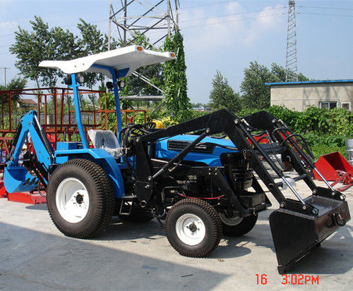 Capsules 35Hp Tractor With Loader Backhoe