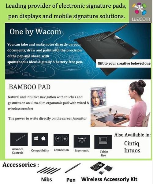  Wacom Aand Bamboo Pad द्वारा एक 