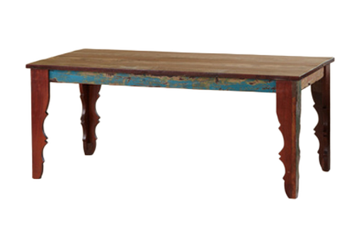 Recycled & Vintage Table Furniture - Assembly: No Assembly Required