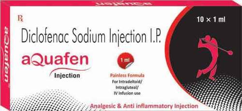 Aquafen Analgesic and Anti Inflammatory Injection
