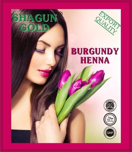 Green Burgundy Henna Hair Color