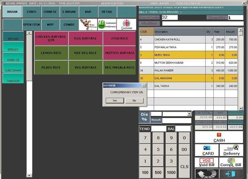 Restaurant POS Billing Software