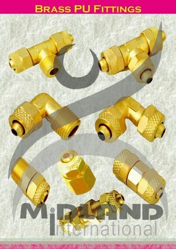 Brass Pu Equal Tee Assembly