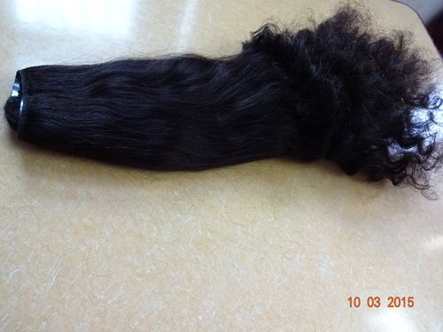 26 Inches Indian Natural Wavy Clip On Ponytail Hair